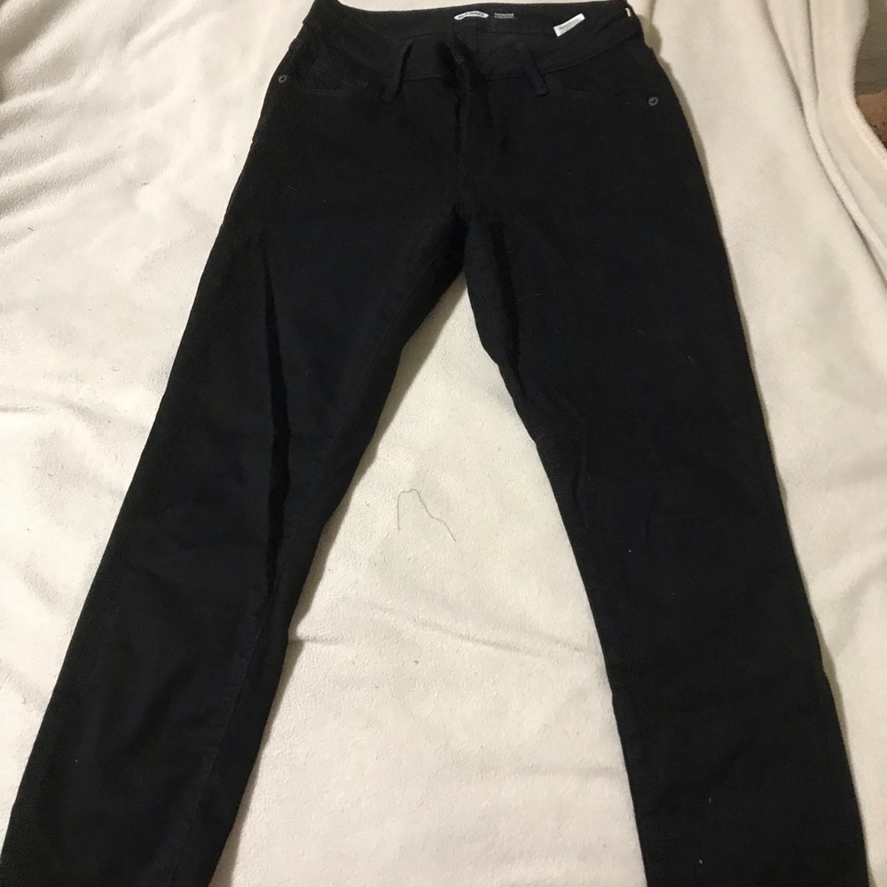 Black super skinny jeans
